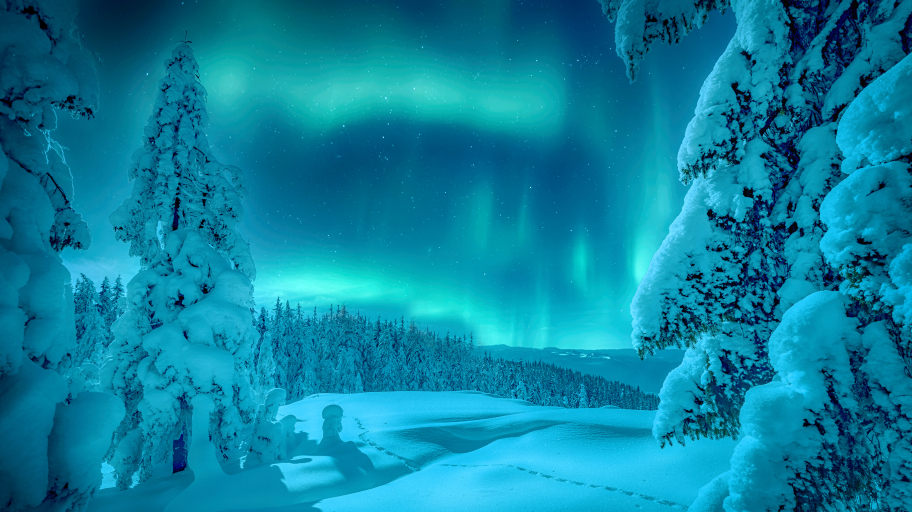 Polarlichter Finnland