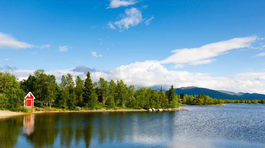 Seenplatte Finnland